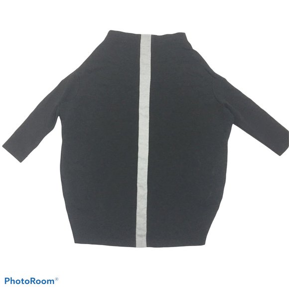 NEW HERBERT GASSER Dress Italy XL/EU46 Gray Stretch Thick Jersey Office Career - Picture 1 of 8